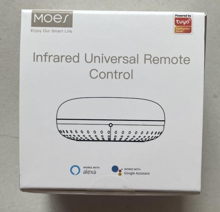 Controle Infravermelho UFO-R6 para Automação de Casa Inteligente – Compatível com Alexa e Google Home